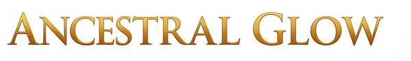 Ancestral Glow - Logo Oro