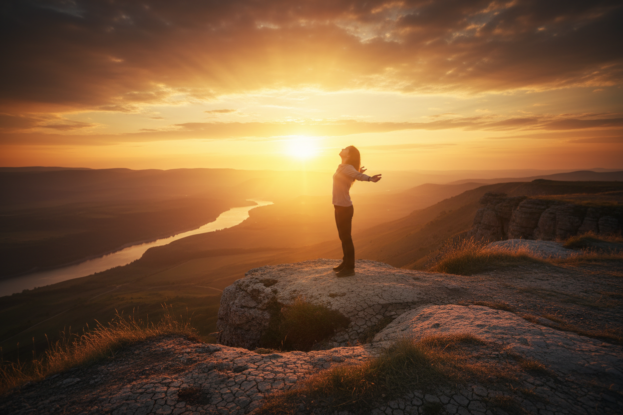 Gratitude at Sunset